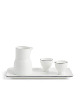 Harrods Wedgwood Fine Bone China Gio Baijiu Jug and Cups Tableware Set- Buy online at McGrocer