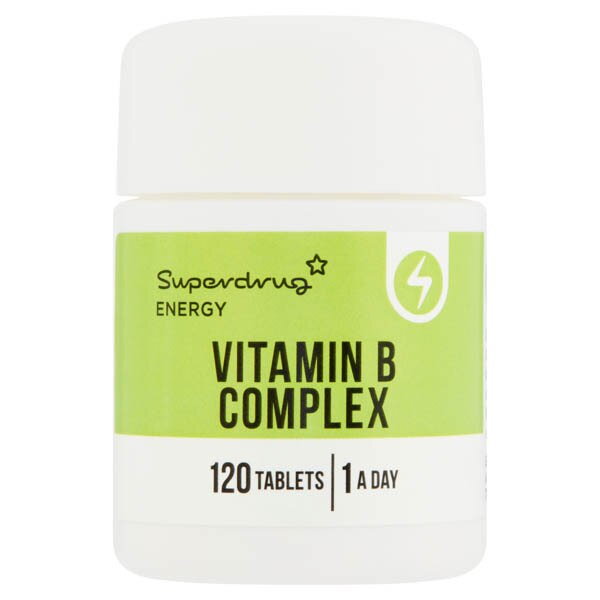 Superdrug Energy Vitamin B Complex x120 GOODS Superdrug