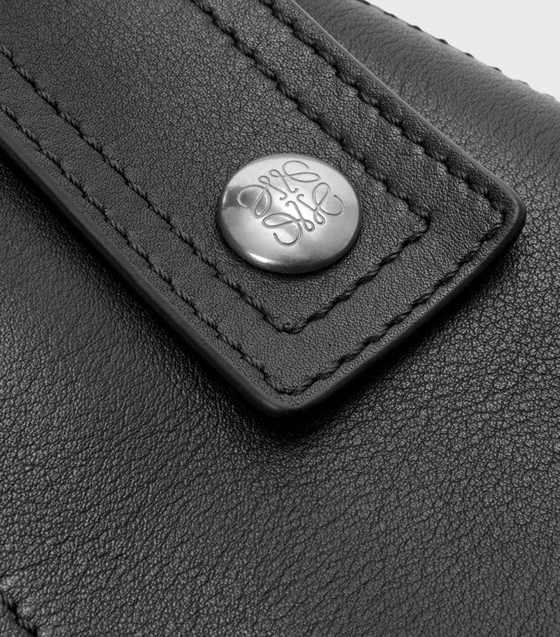 LOEWE small Puzzle leather Biker top-handle bag, UK version