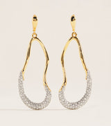 Harrods Alexis Bittar Gold-Plated Solanales Crystal Drop Earrings- Buy online at McGrocer