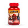 Vitabiotics Wellkid Marvel vegan soft jellies 50 count, imported from the UK