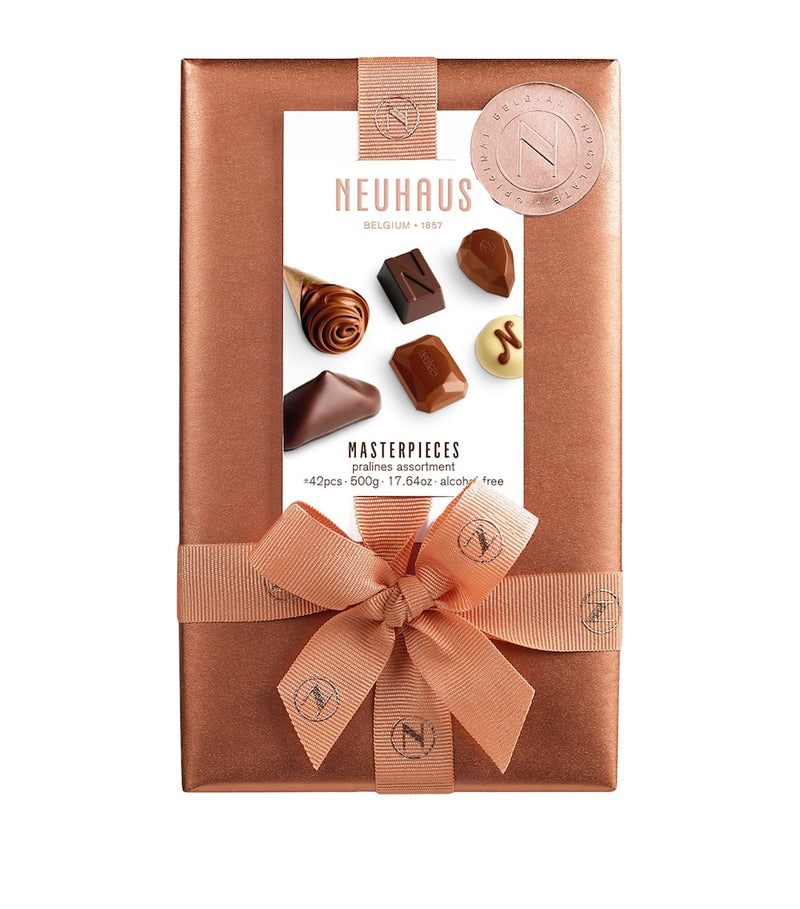 Neuhaus Timeless Masterpieces Ballotin chocolate gift box 500g, imported from the UK
