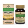 Solgar Earth Source Fermented Koji Iron capsules 30 (British brand)