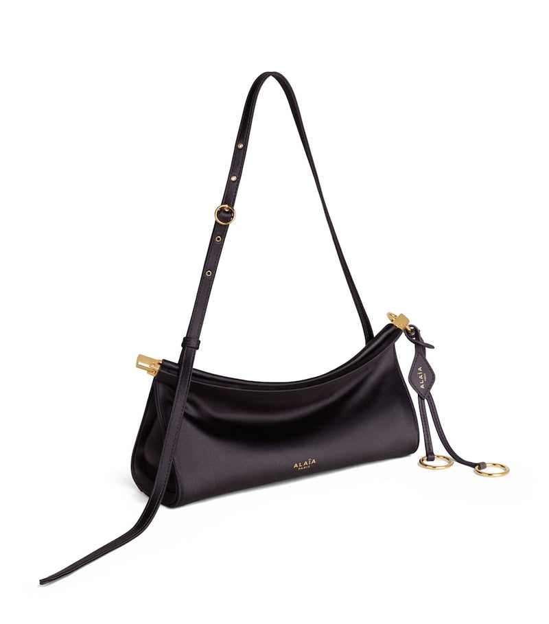 Alaïa Small Satin Le Click East West shoulder bag - British product