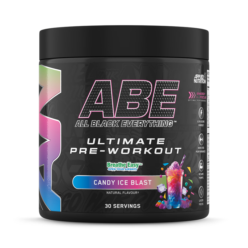 Applied Nutrition Pre Workout Supplement Candy Ice Blast 375g - British product