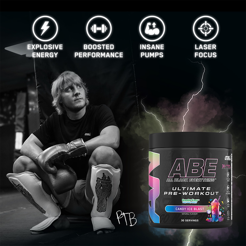 Applied Nutrition Pre Workout Supplement Candy Ice Blast 375g - British product
