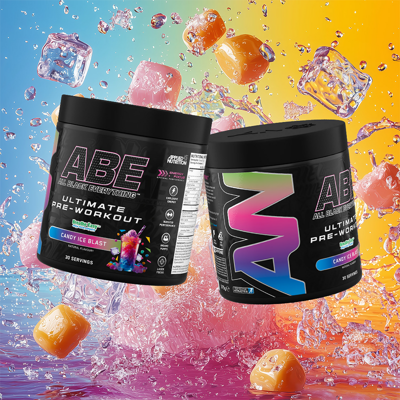 Applied Nutrition Pre Workout Supplement Candy Ice Blast 375g - British product