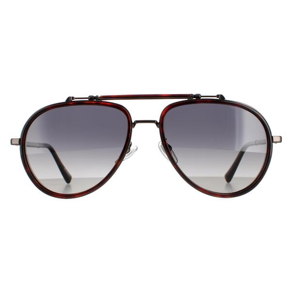 Chopard aviator sunglasses brown gradient polarised, UK version