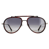 Chopard aviator sunglasses brown gradient polarised, UK version