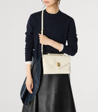 Bottega Veneta Knot Lock top-handle bag lambskin Intrecciato, imported from the UK