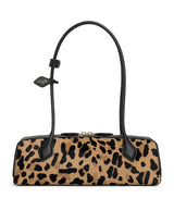 Harrods Alaïa Medium Leather Leopard Print Teckel Shoulder Bag- Buy online at McGrocer