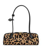 Alaïa medium leopard print Teckel shoulder bag, UK version