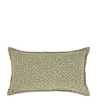 De Le Cuona Linen Leopard Kanoko cushion 35cm x 60cm - British product