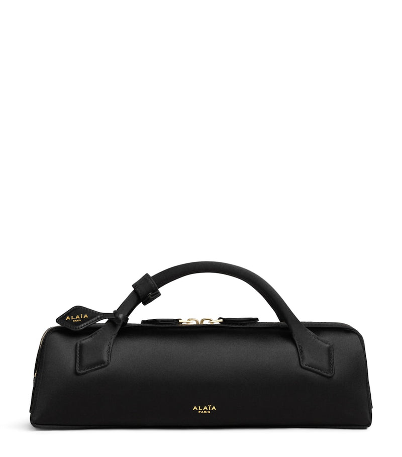 Alaïa satin top-handle bag H10xW31xD7cm (British brand)