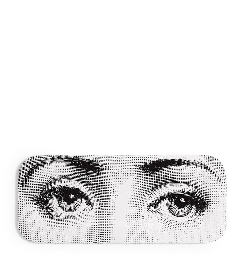 Fornasetti Occhi tray 60cm wooden decorative piece, imported from the UK