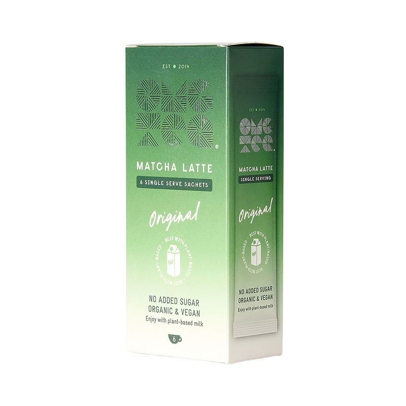 OMGTEA matcha latte 6 sachets (British brand)