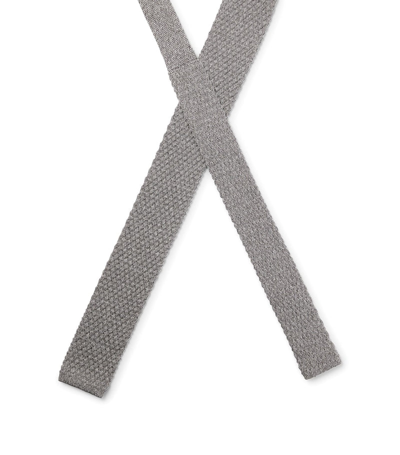 BOSS silk knitted straight tie, UK version