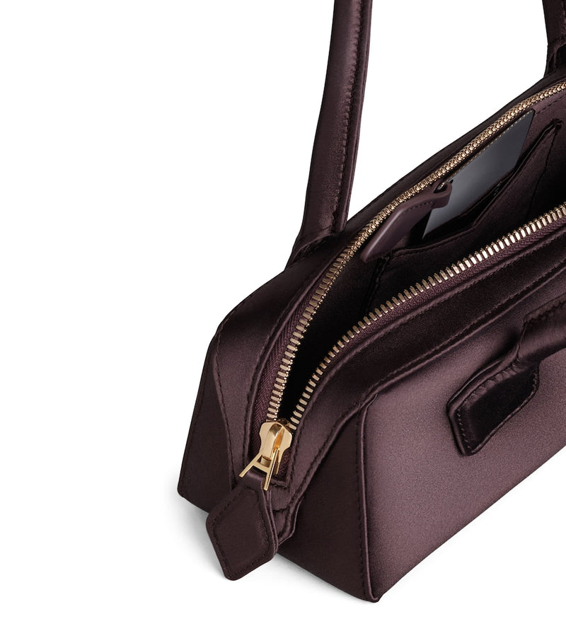 Alaïa Le Teckel small satin shoulder bag - British product