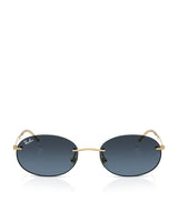 Harrods Ray-Ban RB3767 Metal Oval Sunglasses- Buy online at McGrocer
