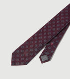 Brunello Cucinelli geometric silk tie - British product