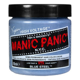 Manic Panic High Voltage Blue Steel Silver Semi Permanent Hair Dye 118ml