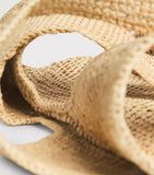 ANINE BING raffia Leah shopper bag, large size, UK version