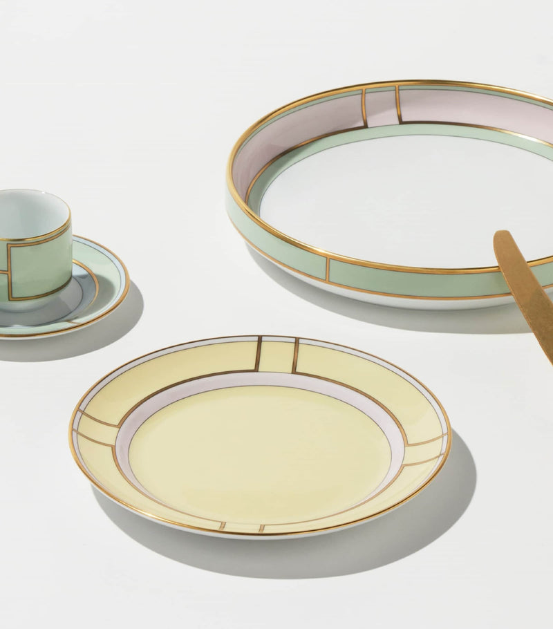 GINORI 1735 Giallo dessert plate 20cm - British product