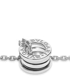 Bvlgari B.zero1 white gold pendant necklace (British brand)