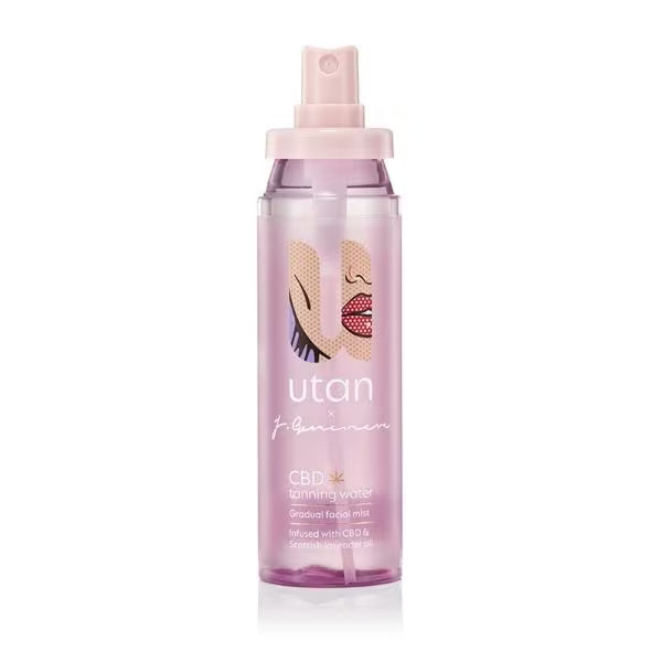 utan Jamie Genevieve CBD Tanning Water Facial Mist 100ml (British brand)