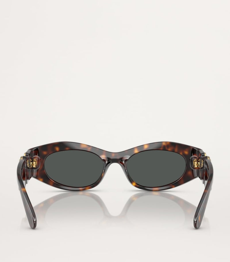 Versace acetate oval sunglasses (British brand)