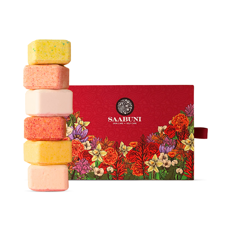Aromatherapy shower steamers complete set 6 pack (British brand)