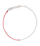 Redline Illusion half-chain diamond bracelet (British brand)