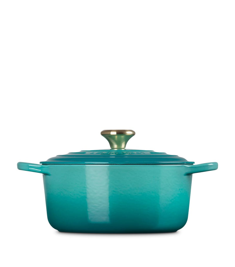 Le Creuset round cast iron casserole dish 24cm, UK version