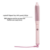 CLARA Anti-Frizz Ionic Slim hot brush in pink, UK version