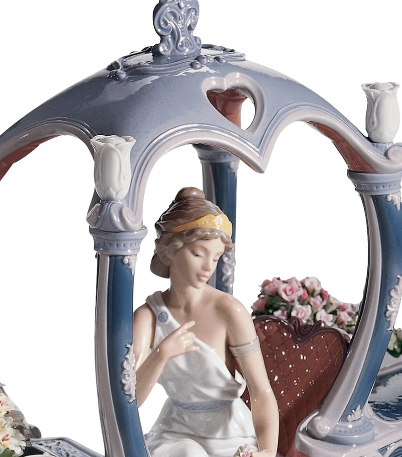 Lladró porcelain Gondola of Love ornament, UK version