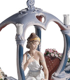 Lladró porcelain Gondola of Love ornament, UK version
