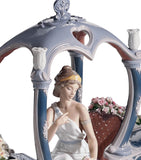 Lladró porcelain Gondola of Love ornament, UK version