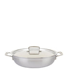 Le Creuset 3-ply stainless steel shallow casserole dish 30cm, UK version