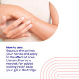 E45 Itch Relief Gel for Dry Skin - British product