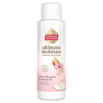 Imperial Leather Ultimate Moisture Cherry Blossom Almond Oil Foaming Bath Soak 450ml