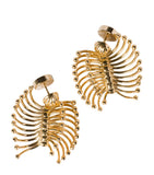 Miu Miu shell earrings gold tone, imported from the UK