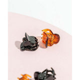 Brushworks mini claw clips black brown 20 pack - British product