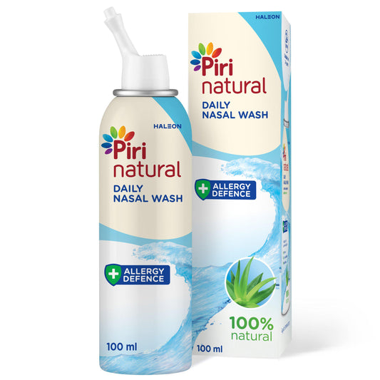PiriNaturals Breathe Clean Nasal Wash Spray 100ml Decongestant & sinus relief Sainsburys   