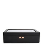 WOLF vegan leather 10-piece watch box, imported from the UK