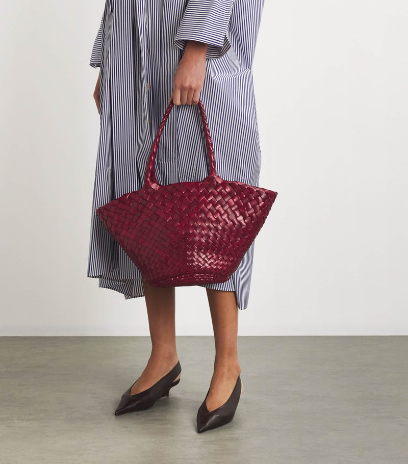 Dragon Diffusion small Egola leather tote bag, UK version