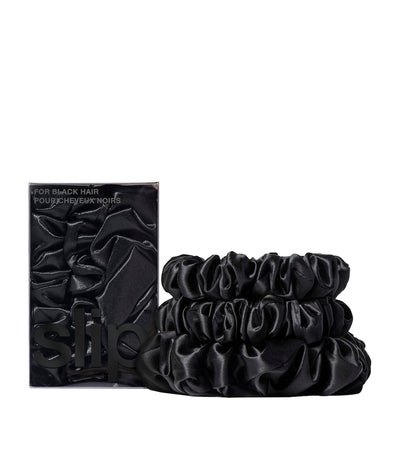 Harrods Slip Back to Basics Silk Scrunchies (Set of 3)- Buy online at McGrocer