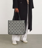 Harrods geometric tote bag medium, UK version