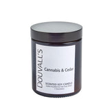 Douvall's Soy Wax Candle Cannabis & Cedar 180g - British product