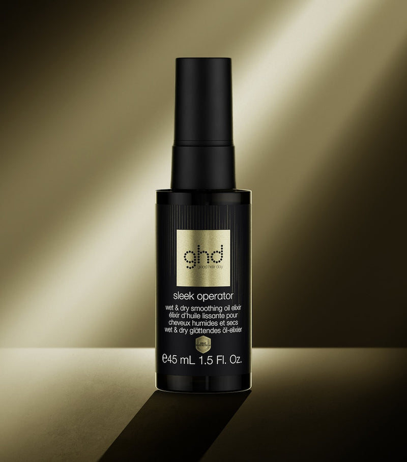 ghd Sleek Operator hair oil elixir 45ml, UK version
