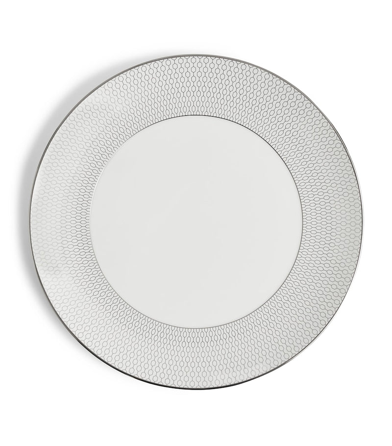 Wedgwood Gio Platinum Plate 28cm, UK version